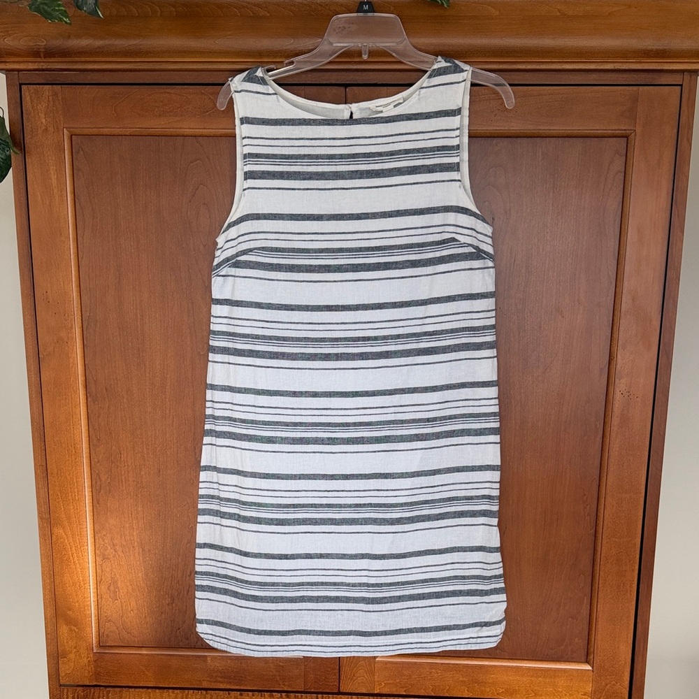 beachlunchlounge Striped Sheath Mini Dress size Small